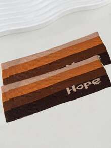 2 件套女士运动头带，吸湿排汗弹力瑜伽发带，健身房健身头巾，户外活动时尚发饰