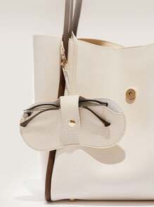 Sac de rangement pour lunettes de soleil, étui à lunettes, étui pour lunettes de myopie, sac portable et suspendu, pince pour lunettes de voyage, révélation de sexe, parfait pour les anniversaires, les mariages, les fêtes, le cadeau idéal pour les collègues, les amis et la famille, la rentrée scolaire