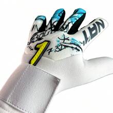 Rinat Asimetrik Basic Premium Latex Goalkeeper Gloves, Protection And Performance, Colors - 白色 - 查看 6