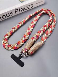 1 件装奢华针织金线挂绳斜挎肩带钥匙扣钥匙圈编织绳带替换补丁配件 - 掛繩 - 查看 14