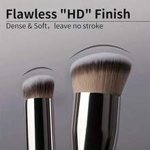 五件套男女时尚仿珍珠手柄柔软密实刷毛遮瑕刷、遮瑕膏刷、鼻部轮廓刷，适用于遮瑕、晕染、定妆和粉状、液体、膏状化妆品。包含粉底刷、遮瑕刷、腮红刷、轮廓刷、修容刷、散粉刷、粉底刷、腮红刷。 - 黑色 - 查看 5