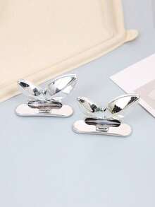 2pcs/Set Rose Gold Toilet Seat Riser, Pre-Adhesive Design, Floral Pattern, Durable Acrylic, Easy To Clean (Random Color Assortment) - Multicolor - View 4