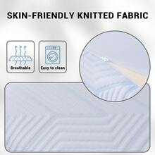 Twin,Twin XL,Full,Queen 5" 6" Cooling Gel Memory Foam Mattress For Pressure Relief,Medium Firm,In A Box - Màu xanh lam - Xem 9