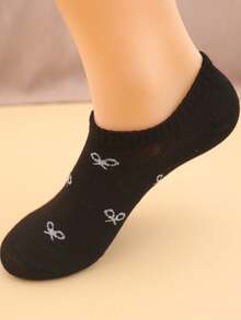 10 Pairs Women's Breathable Invisible Liner Socks, Spring/Summer - Multicolor - View 7