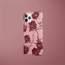 Funda para teléfono, 1 unidad, vintage, rosa, de alta gama. Funda Premium Mate para Teléfono - Compatible con 16 Pro/15/14/13/12/11 - Rojo - Ver 3