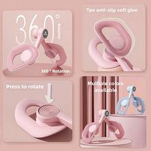 1pc 360 Degree Rotatable Thigh Toner Kegel Exerciser, Pelvic Floor Muscle Trainer, Suitable For Yoga, Pilates, Gym, Home Workout - Multicolor - View 5