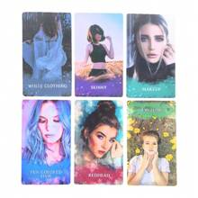 畅销书《它是谁？》神谕卡牌游戏，以人物肖像为主题的卡牌游戏，卡牌图像生动，纸质材质，适合14岁以上，派对/节日，男女通用 - 彩色 - 查看 6