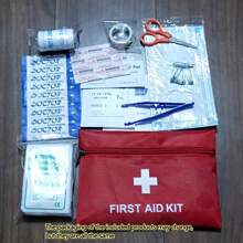 Kit de primeros auxilios premium - Completo con vendas, tijeras, pinzas y talla grande para el hogar y aventuras al aire libre para bolsa de equipo de emergencia