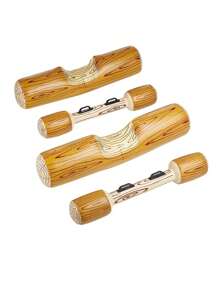 2 piezas/4 piezas Aros de natación con textura de madera para fiesta de piscina, flotadores gruesos para canoa/bote de adultos, artículos esenciales de playa, accesorios de playa