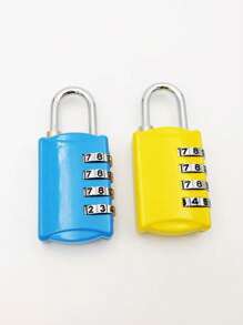 4-Digit Combination Lock, Keyless, Waterproof. Suitable For Helmet Lock, Locker, Various Boxes, Travel Gear