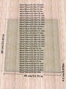 1 covoraș protector transparent din PVC, design dreptunghiular simplu, grosime de 1,0 mm/1,5 mm/2,0 mm, potrivit pentru măsuță de cafea, noptieră, masă, birou de calculator, birou de birou și diverse suprafețe de mobilier, versatil pentru toate anotimpurile
