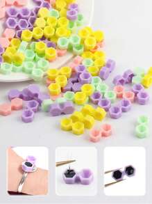 200pcs New Eyelash Diamond Glue Cups, 2-Hole Conical Glue Delay Cup, Eyelash Extension Glue Cup, Auxiliary Tool For Eyelash Extension
