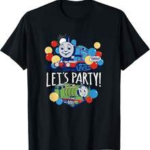 Thomas & Friends - Vintage Let's Party T-Shirt - đen6 - Xem 1