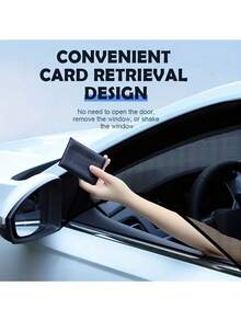 2件/4件/套汽车遮阳网防蚊隔热防紫外线玻璃防晒网反光遮阳篷防护窗膜轿车SUV - 均碼 - 查看 3