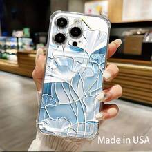 Funda transparente para teléfono con ranura para tarjetas, compatible con phone 16, 15, 14, 13, 12 y 11 - Colores mixtos 1 - Ver 5
