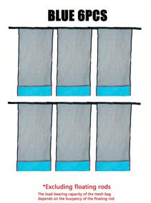 1/6pcs Comfortable Mesh Pool Chair Slings - Relax And Float In Style With This Durable Swimming Pool Equipmen