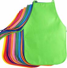 16/24/30/36/40Pcs Apron Painting Aprons For, Paint Apron Art Smock For Classroom Painting Party Supplies Halloween - trắng - Xem 8