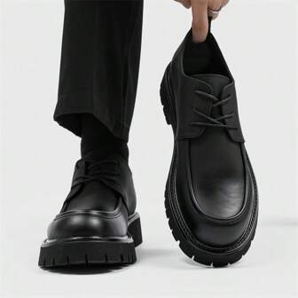 Zapatos para hombres de moda 2025, zapatos versátiles para exteriores, mocasines con suela gruesa antideslizante, zapatillas casuales para jóvenes