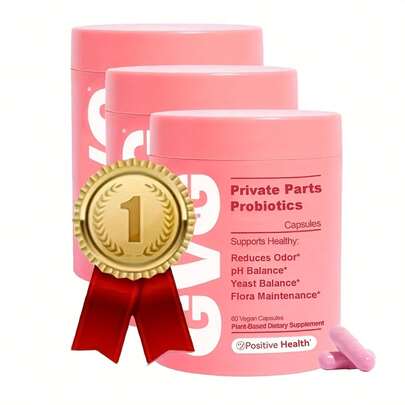 TOTARIA URO Women's Complete Probiotic Bottle V-Women's Probiotic - PH Balanced, Odor Control, Yeast Balanced, V-Flora & Women's Health - 5B CFU With Prebiotics & Cranberry Extract - 60 Capsules Per Bottle