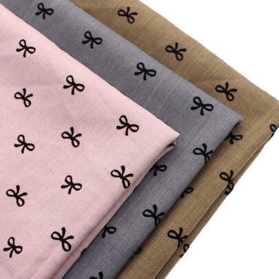 1Pc 50x150cm Precut Quilting Patchwork Velvet Bow-Knot Poly Fabric For DIY Tablecloths Crafts Hairbows Clothing Sewing