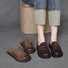 Women Walking Shoes - 淺卡其色 - 查看 6