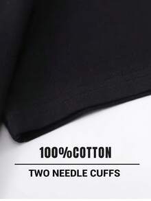 Extra Large Men's Geek Style Pure Cotton T-Shirt - Math Clock T-Shirt - Interesting And Quirky Design With Functions, Suitable For Teachers, Students, Math Enthusiasts, Educational Clothing -100% Pure Cotton Regular Version Short Sleeved, Breathable And Comfortable All Year Round,  And Fashionable, Machine Washable For Daily And Casual Wear, Sports T-Shirt |   Outdoor T-Shirt |   Round Neck Cotton T-Shirt Big&Tall, PLUS SIZE - 黑色 - 查看 5