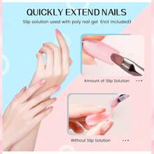 NOCIS 二合一指甲清洁剂和卸甲液 - 适用于敏感肌肤 | 不粘腻配方，轻松卸除凝胶和亚克力指甲 | 打造沙龙级美甲的必备品 | 75毫升优雅瓶装，适用于亚克力按压式美甲 - 彩色 - 查看 6