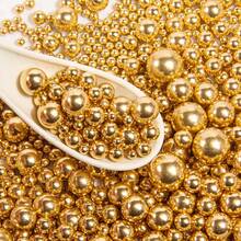 85g/3oz Cake Decoration Sprinkles , Golden Pearl Candy Available In Various Sizes, Are The Ideal Choice For Birthday Cakes, Muffins, Ice Cream, And Dessert Table Decorations. Suitable For Christmas, Wedding Parties, And Birthday Parties - Multicolor - View 7