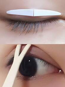 Eyelid Tape, 480 Pieces Double Eyelid Sticknaturally Invisible Double Eyelid Tapeeyelid Lift Strip,Makeup,Cheap,Room Decor,Vanity,Travel,Bedroom,Makeup Accessories,Cheap,Stocking Stuffers,Makeup,Makeup Tools,Cheap Stuff,Gifts,Gifts For Women,Christmas Gifts - White - View 4