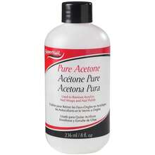 Supernail Pure Acetone Nail Polish Remover - Professional Strength For Acrylic, Gel & Dip Powder, Fast & Quick Gel Nail Polish Remover, 8 Fl Oz - 4 液體盎司(1 瓶裝) - 查看 2