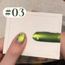 10ML/PCS 夏季美甲竹星海磁铁猫眼凝胶指甲油热销绿色玻璃珠月光猫眼凝胶指甲油适用于指甲和脚趾甲蓝紫色指甲万圣节指甲紫外线美甲沙龙特殊用途美甲用品返校美甲法式指甲