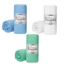 Baby Crib Sheet Kits 100% Cotton, Boy And Girl, With 3 Pieces Combed Yarn 30/1 Mesh (DOES NOT PILL) - 1 藍色 1 綠色 1 白色 - 查看 1