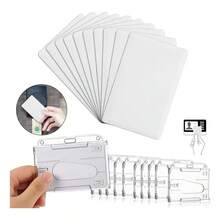 10 tarjetas tipo etiqueta UHF para lector de 915 MHz + soporte para tarjetas de control de acceso - Blanco - Ver 5