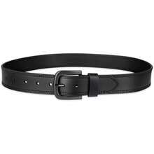 Cinturón de puntada de dos filas CinturónHombre - Negro - - Ver 4