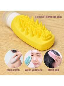Body Wash And Shampoo Can Be Refilled And Dispensed Into Bottles. The Bottle Dispenser Is A Portable Empty Liquid Container That Can Be Used For Combing Hair And Washing Face. It Is Multi-Functional And Can Be Dispensed Into Bottles. It Is A Must-Have For Travel, A Must-Have For Returning To School During The Summer Vacation, A Must-Have For Camping During The Vacation, And A Must-Have Accessory For Both Women And Men