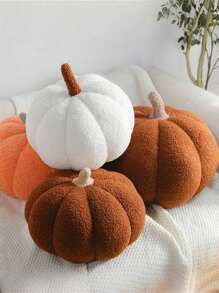 Pumpkin Pillow, Soft And Adorable Halloween Pumpkin Decorative Pillow, Perfect For Adding A Festive Touch To Your Home Decor. Ideal For Use In Bedrooms Or On Sofa Cushions, This Pumpkin Pillow Makes A Great Halloween Gift For Family And Friends.