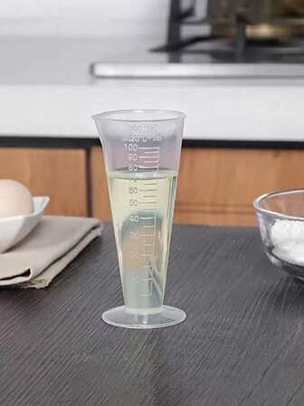 2pcs Plastic Measuring Cups 100ml Water Pitcher With Spout, Kitchen Tools & Accessories