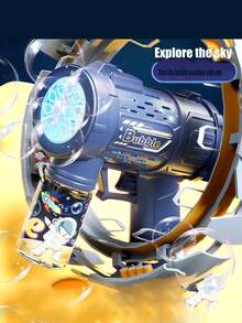 آلة فقاعات كهربائية لعبة- مثالية للأعراس وعيد الميلاد والاحتفالات العطلات (البطاريات والسائل غير مشمولان)، مناسبة ل- 11 مناسبة في جميع أنحاء العام