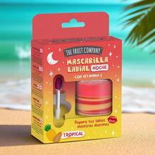 THE FRUIT COMPANY 水果公司夜間唇膜 - 睡眠時強效保濕 - 含視黃醇、透明質酸、維生素 C 和煙酰胺 - 修復、滋養和軟化 - 有水果口味可供選擇 - ✅ 24/72 小時內發貨到西班牙 - 熱帶 - 查看 1