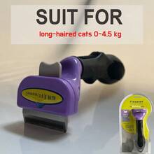 Cepillo para mascotas para perros, gatos, peine para perros, cepillo para quitar el pelo de mascotas, peine para el cuidado de gatos, removedor de pelo para perros, accesorios para perros, peines de masaje para perros - (M) Perros de pelo largo - Ver 5