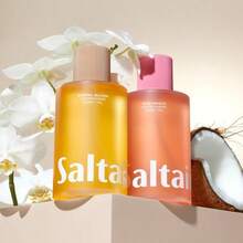 Saltair Body Oil. Jumbo Size Santal Bloom After Shower And Bath Oil Moisturizer For Women And Men. Botanical, Non-Greasy, And Well-Absorbing Lotion For Hydrating Dry Skin. 10oz Bottle - Santal Bloom - View 4
