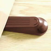 5件创意防风门挡，磨砂塑料面楔子，门挡，防撞门挡，3种颜色可选 - 彩色 - 查看 10