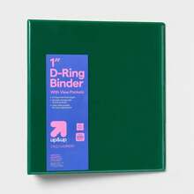 1" 3 Ring Binder Clear View - Up&Up - 黑色 - 查看 10