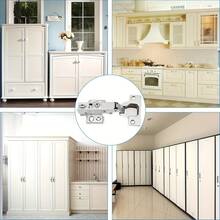 2 个液压橱柜铰链、缓冲橱柜铰链、橱柜铰链、可调节橱柜门铰链、易于安装 - 銀色 - 查看 5