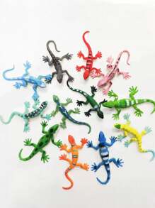 12pcs Lifelike Insect Model Ornaments Plastic Toy Set