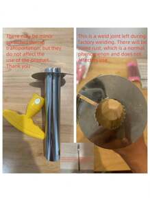 1 Set Stainless Steel Pineapple Corer, Slicer, Peeler, Core Remover, Pineapple Preparation Tools, Durable Kitchen Gadgets For Fresh Pineapple, Stainless Steel Pineapple Slicer, Note: If No Black Color, Other Random Colors Will Be Sent (Color And Style Randomly)