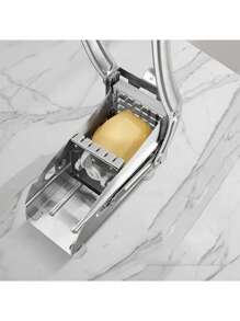 Küchen Gemüseschneider, praktisch und multifunktional, Kartoffel-Würfel-Schneider für Pommes, Edelstahl-Messer, Gemüsereibe, Geburtstagsgeschenke für Frauen, Muttertagsgeschenke, Geschenke für Frauen, Schneidet es in Formen, die Kinder mögen, inklusive austauschbarer Mahlplatten und multifunktionales Küchengeschirr