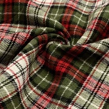 1 pièce Tissu écossais de Noël - 57 x 19,68 pouces (145 x 50 cm) Tissu à carreaux charmant teint en fils pour artisanat DIY, couture, patchwork - Multicolore - Voir 10