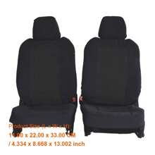Custom Fit Jacquard Seat Covers For Nissan Frontier Dual Cab (2007-2020) - Durable, Stylish Protection