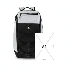 Nike Mochila deportiva de gran capacidad para uso unisex, tanto para mujeres como para hombres - Blanco - Ver 7
